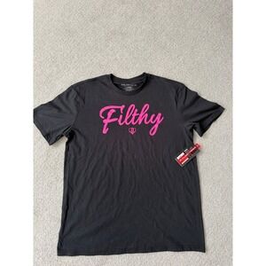 Baseball Lifestyle 101 Mens Black Graphic T Shirt Large Cotton Polyester Blend